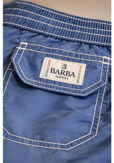 Barba Napoli costume da bagno corto blu con coulisse bianca BARBA | Costume | 00013 536120089 89